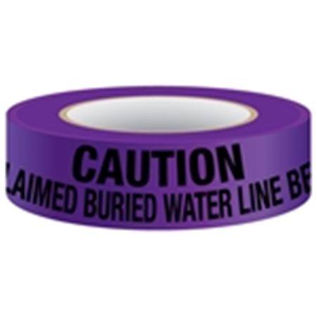 Buried Reclaimed Water Line Non-Detectable Tape